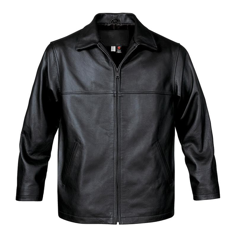 Men's Classic Leather Jacket - Stormtech Distributor