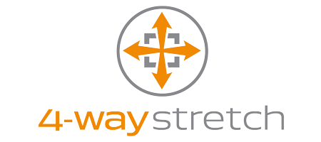 4-way stretch Logo