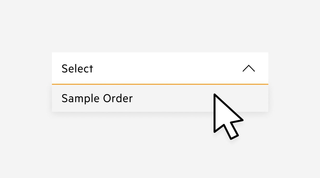 Sample Orders